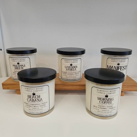 Soy Candles 8oz Phthalate Free Scents